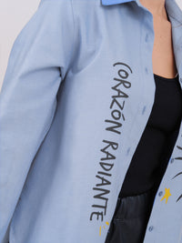 Camisa Radiante - Azul