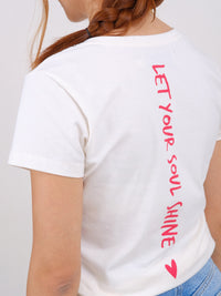 Camiseta Soul - Marfil