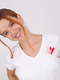 Camiseta Soul - Marfil