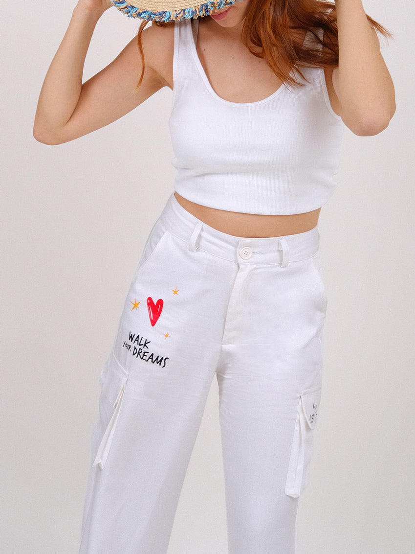 Pantalón Dreams - Blanco [Venta de Garaje]