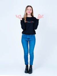 Buzo Un día a la vez - Negro