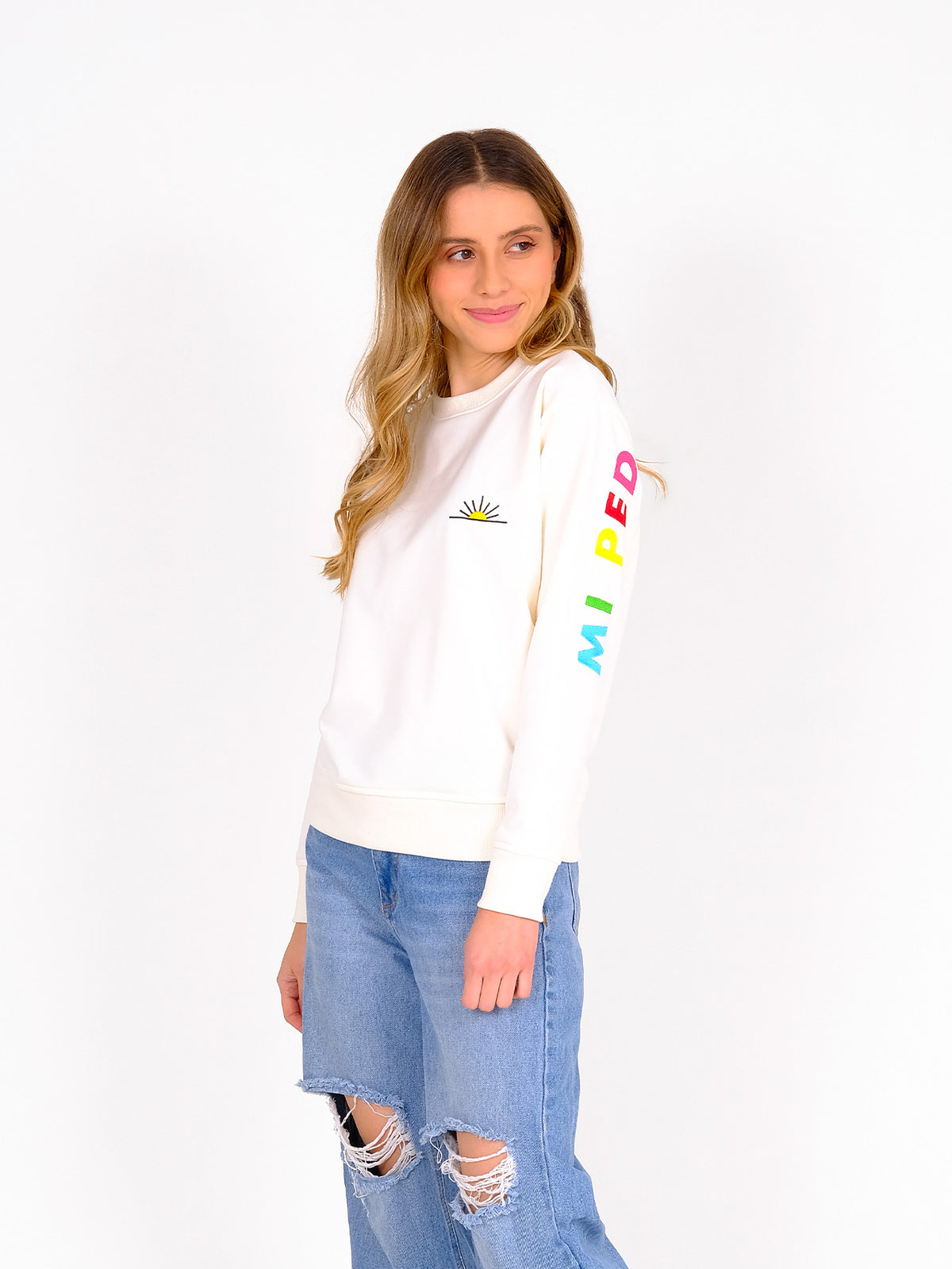 Buzo Pedacito de cielo - Marfil