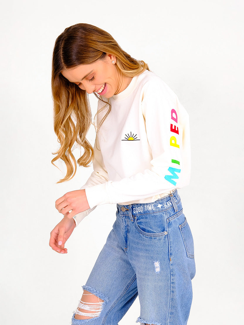 Buzo Pedacito de cielo - Marfil