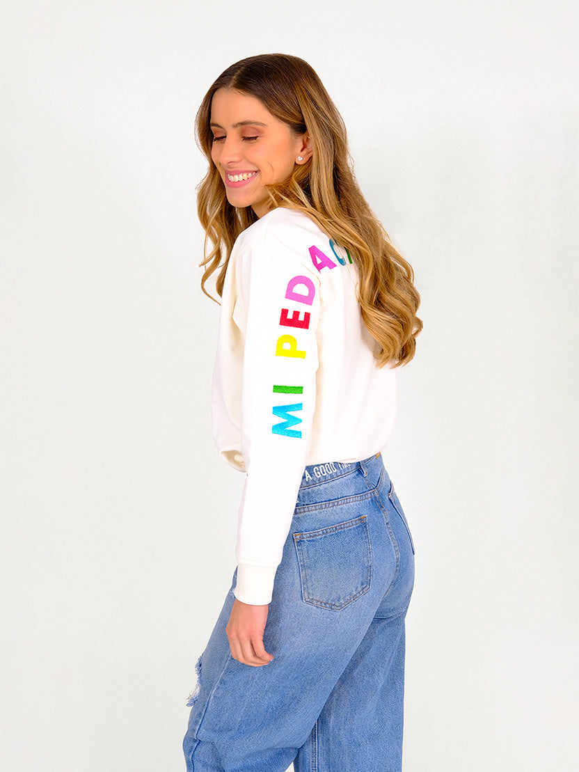 Buzo Pedacito de cielo - Marfil