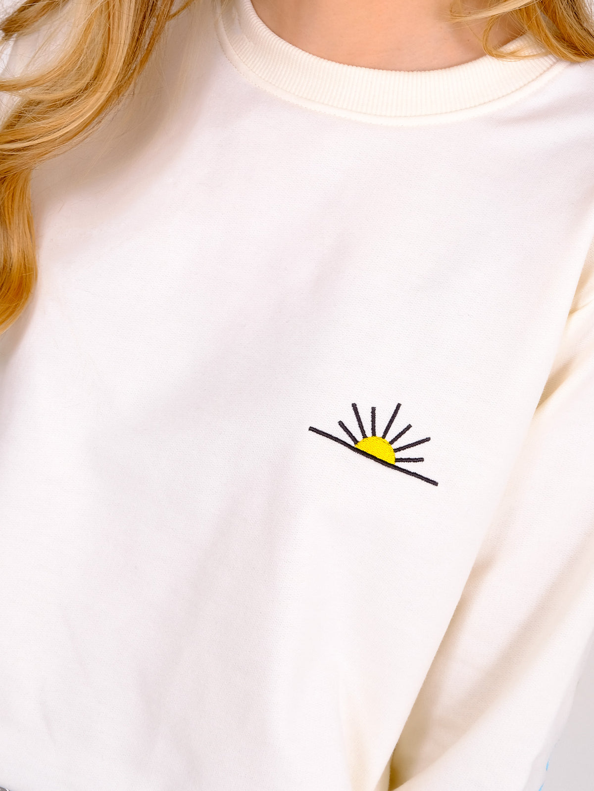 Buzo Pedacito de cielo - Marfil