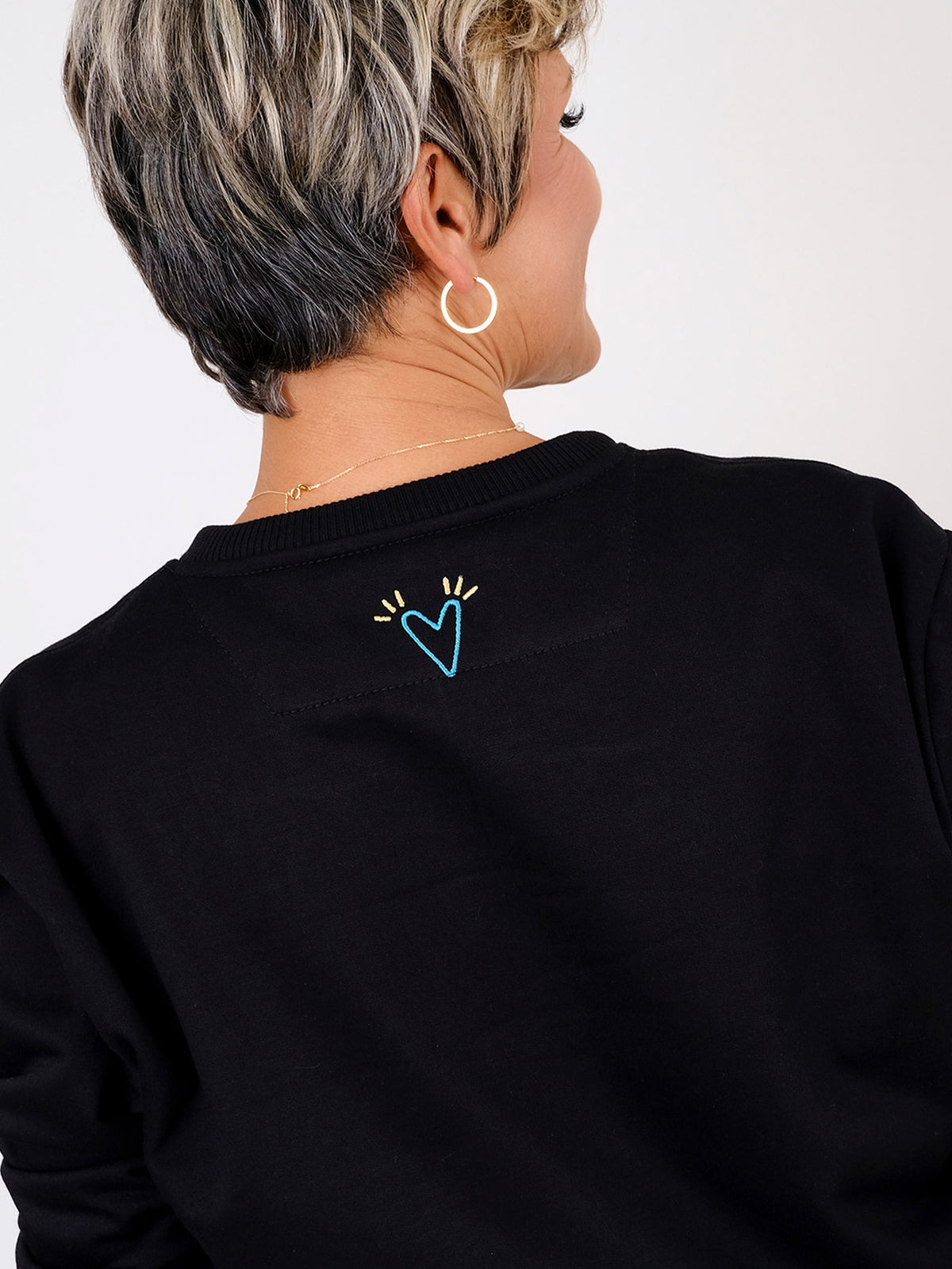 Buzo Un día a la vez - Negro