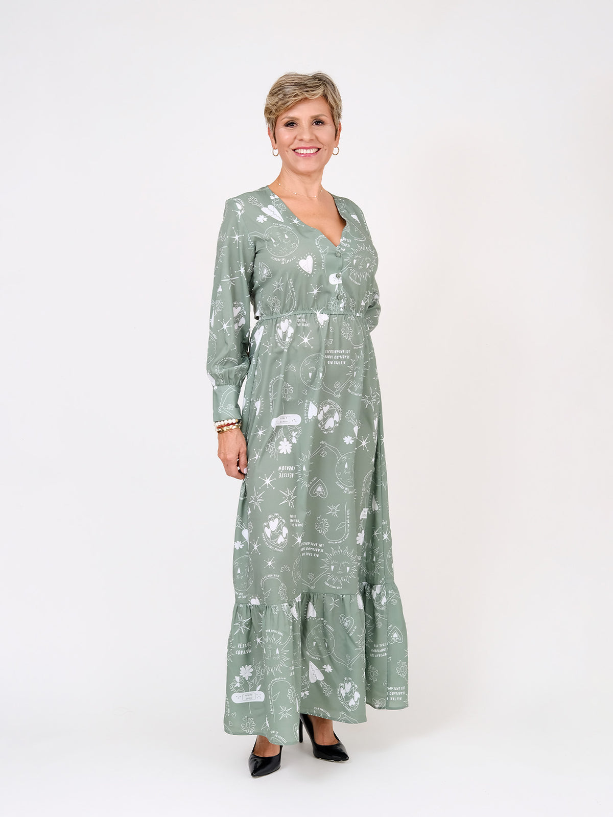 Vestido Happy times - Verde [Venta de Garaje]