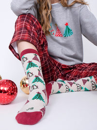 Medias Árboles Navidad