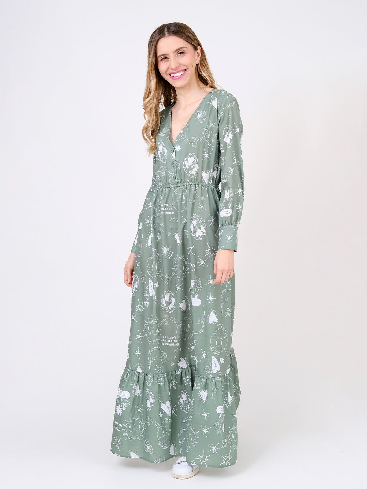 Vestido Happy times - Verde [Venta de Garaje]