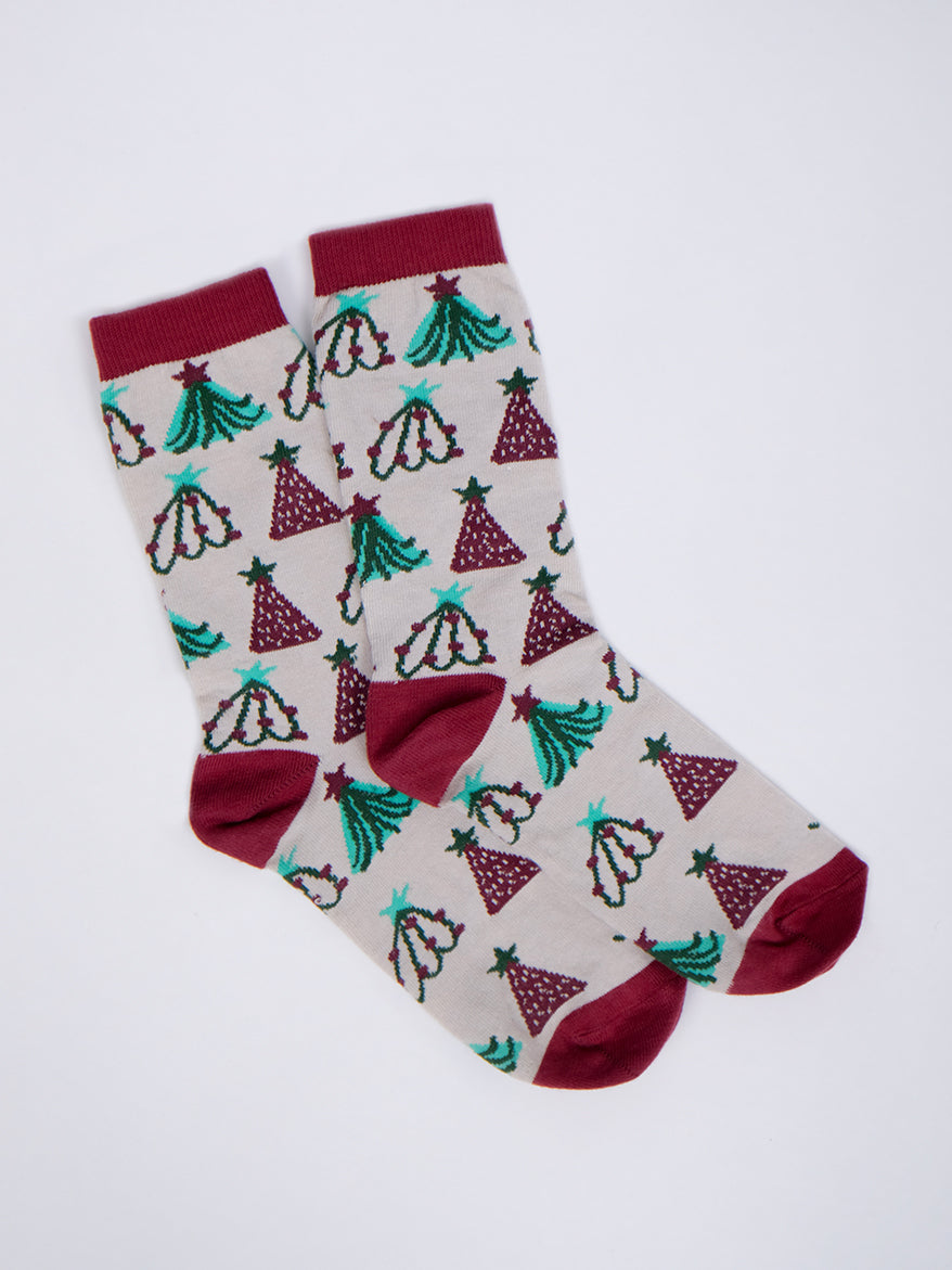 Medias Árboles Navidad