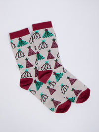 Medias Árboles Navidad