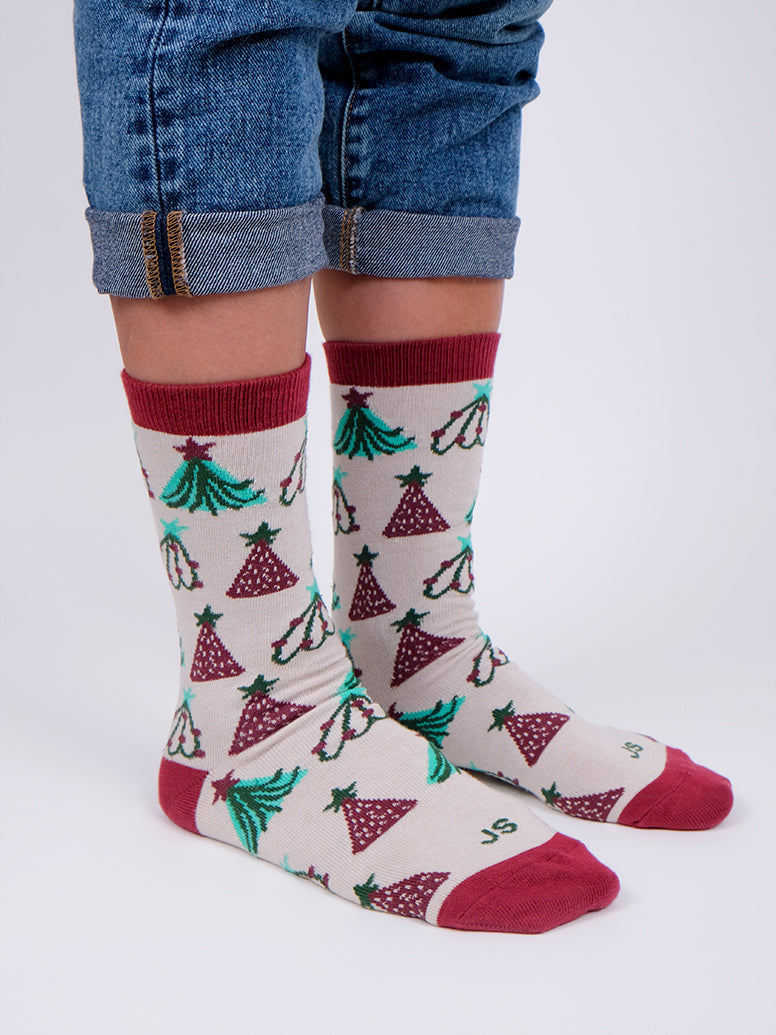 Medias Árboles Navidad