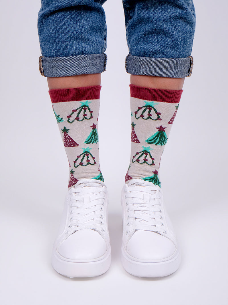 Medias Árboles Navidad