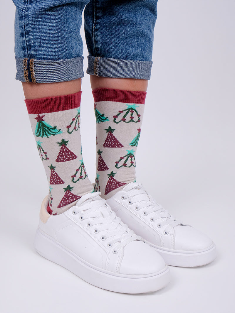 Medias Árboles Navidad