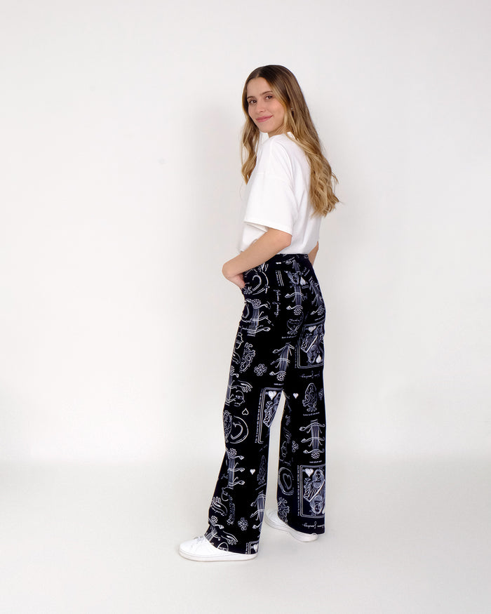 Pantalón Love Story - Negro