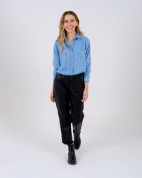 Camisa Mini corazones - Jean [Venta de Garaje]
