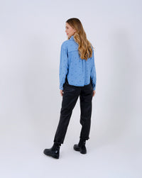 Camisa Mini corazones - Jean [Venta de Garaje]
