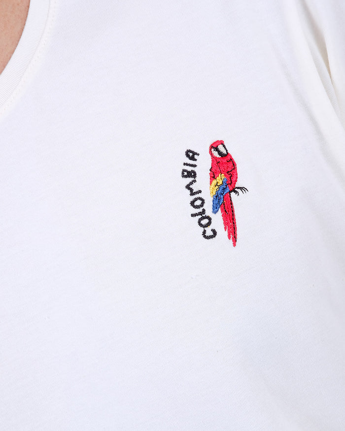 Camiseta Guacamaya - Marfil