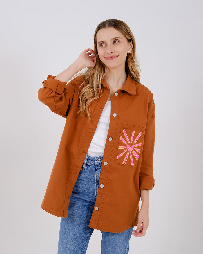 Chaqueta Paraíso Mágico - Camel
