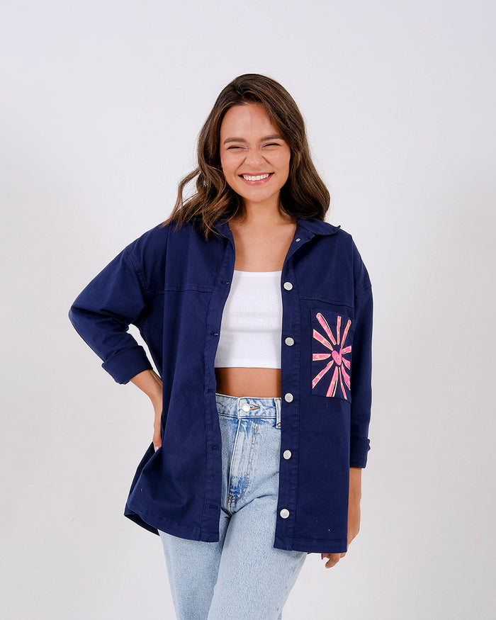 Chaqueta Paraíso Mágico - Azul