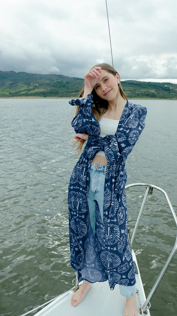 Kimono Palmeras [Venta de Garaje]