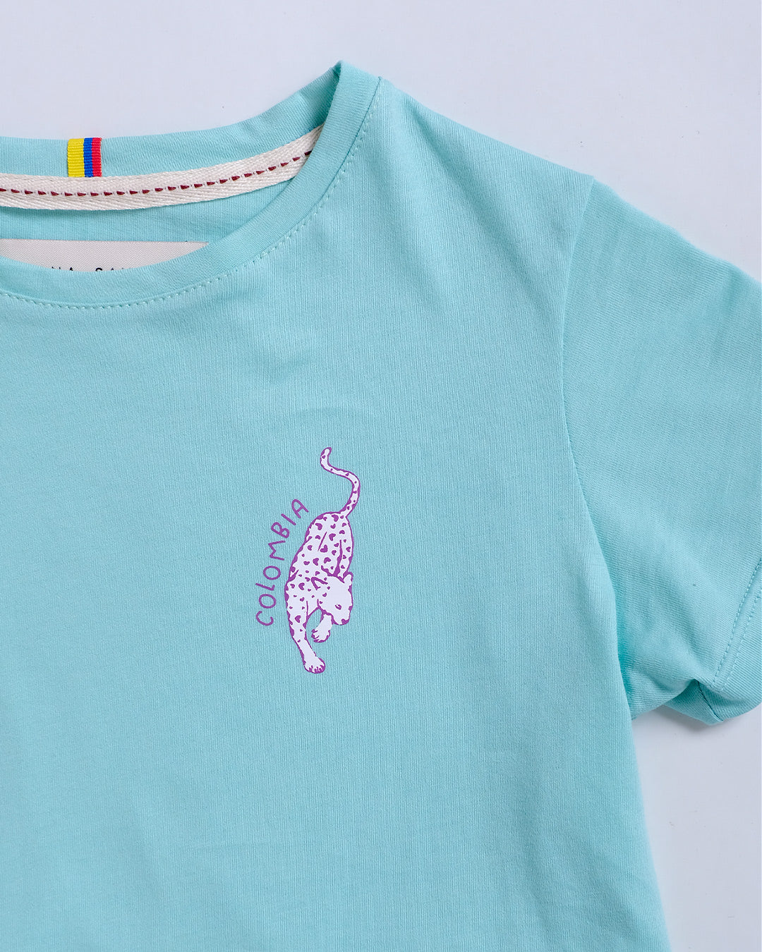 Camiseta Colombia - Kids - Agua marina [Venta de Garaje]