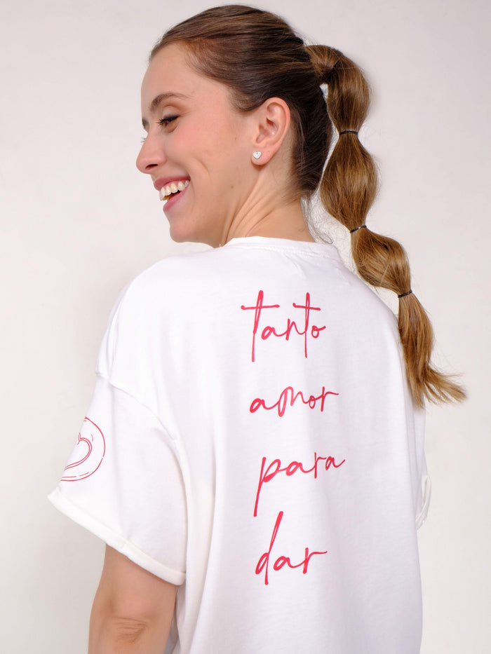 Camiseta Tanto amor
