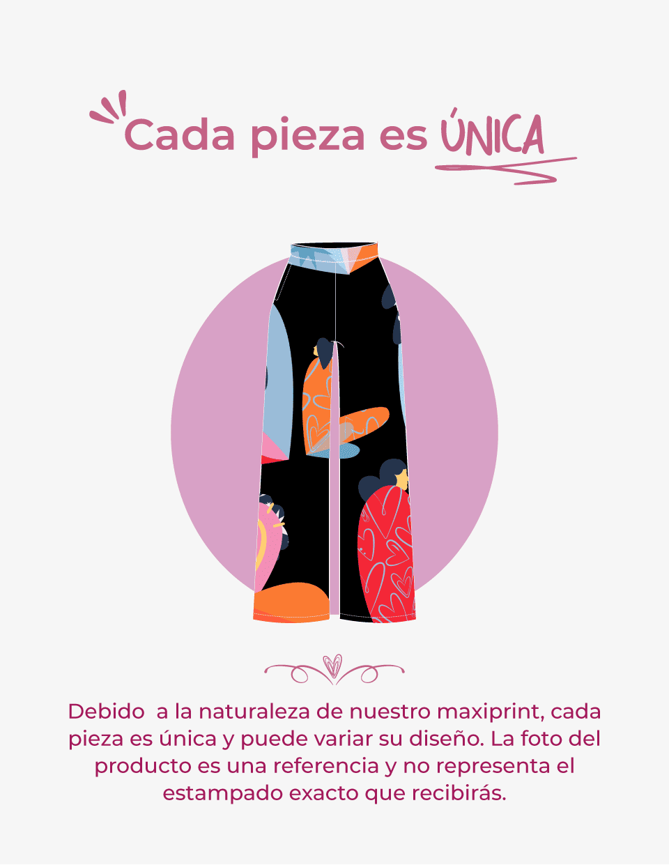 Pantalón Amor incondicional - Negro