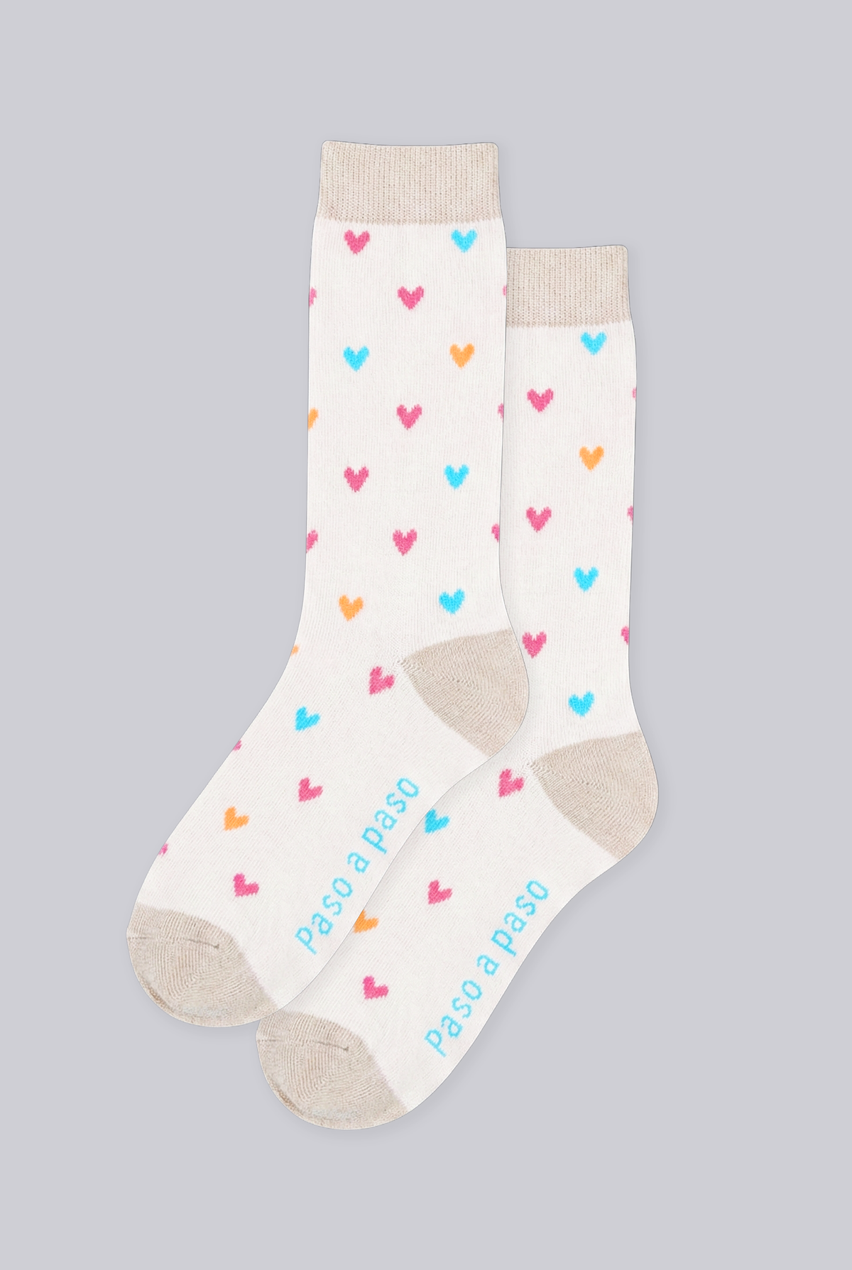 Media Corazones - Marfil