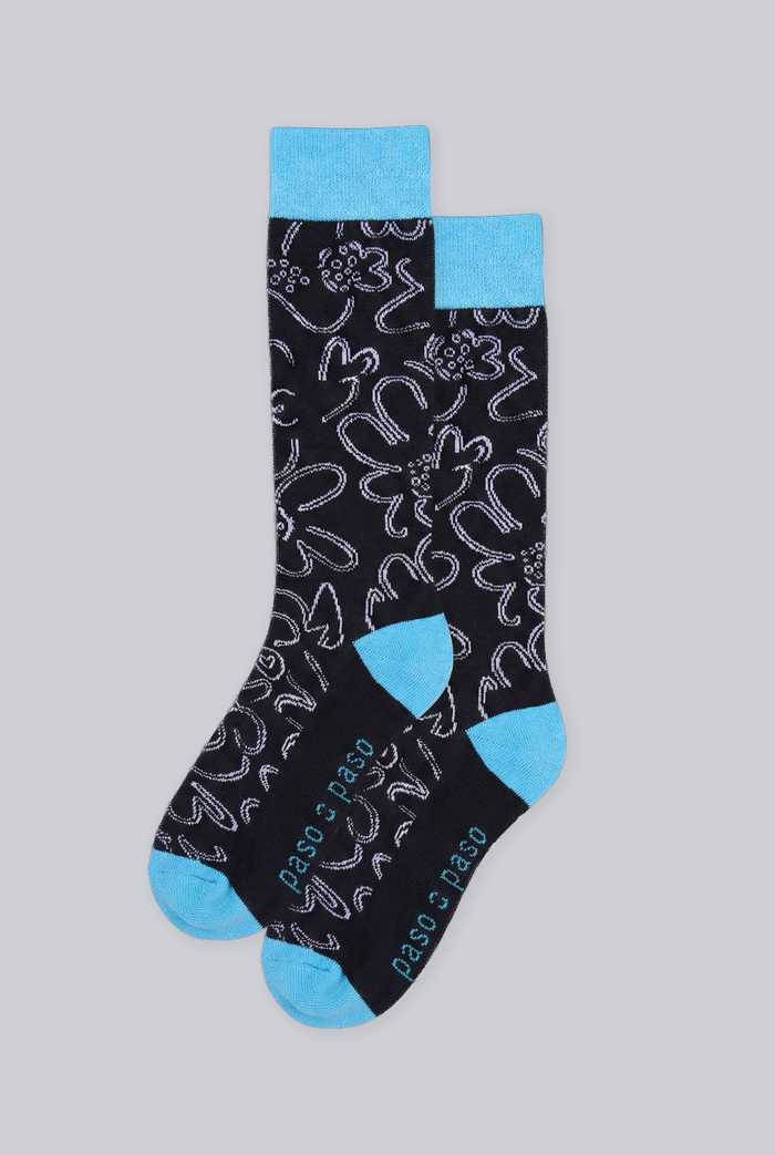 Medias Garden - Azul