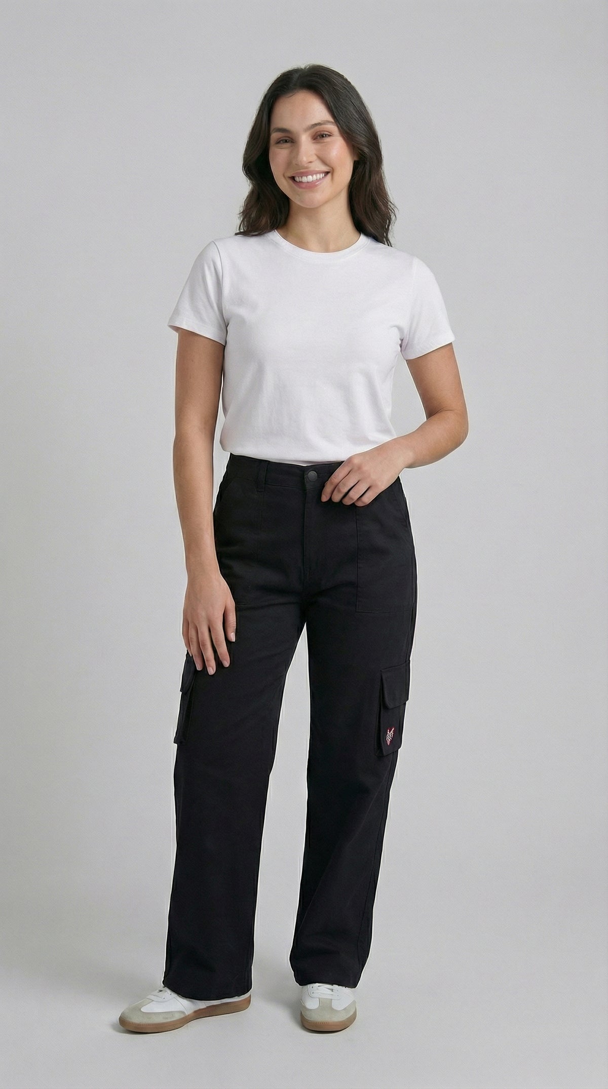 Pantalón Cargo - Negro