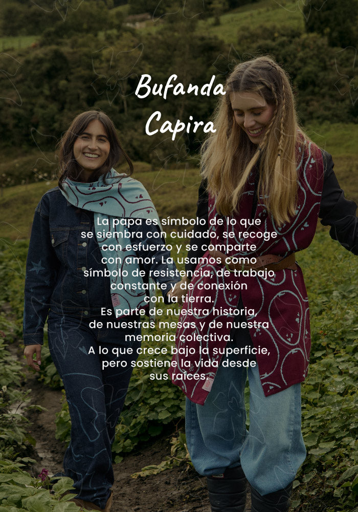 Bufanda Capira - Vinotinto