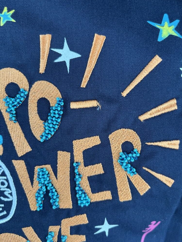 Chaqueta The power of love - Azul [Venta de Garaje]