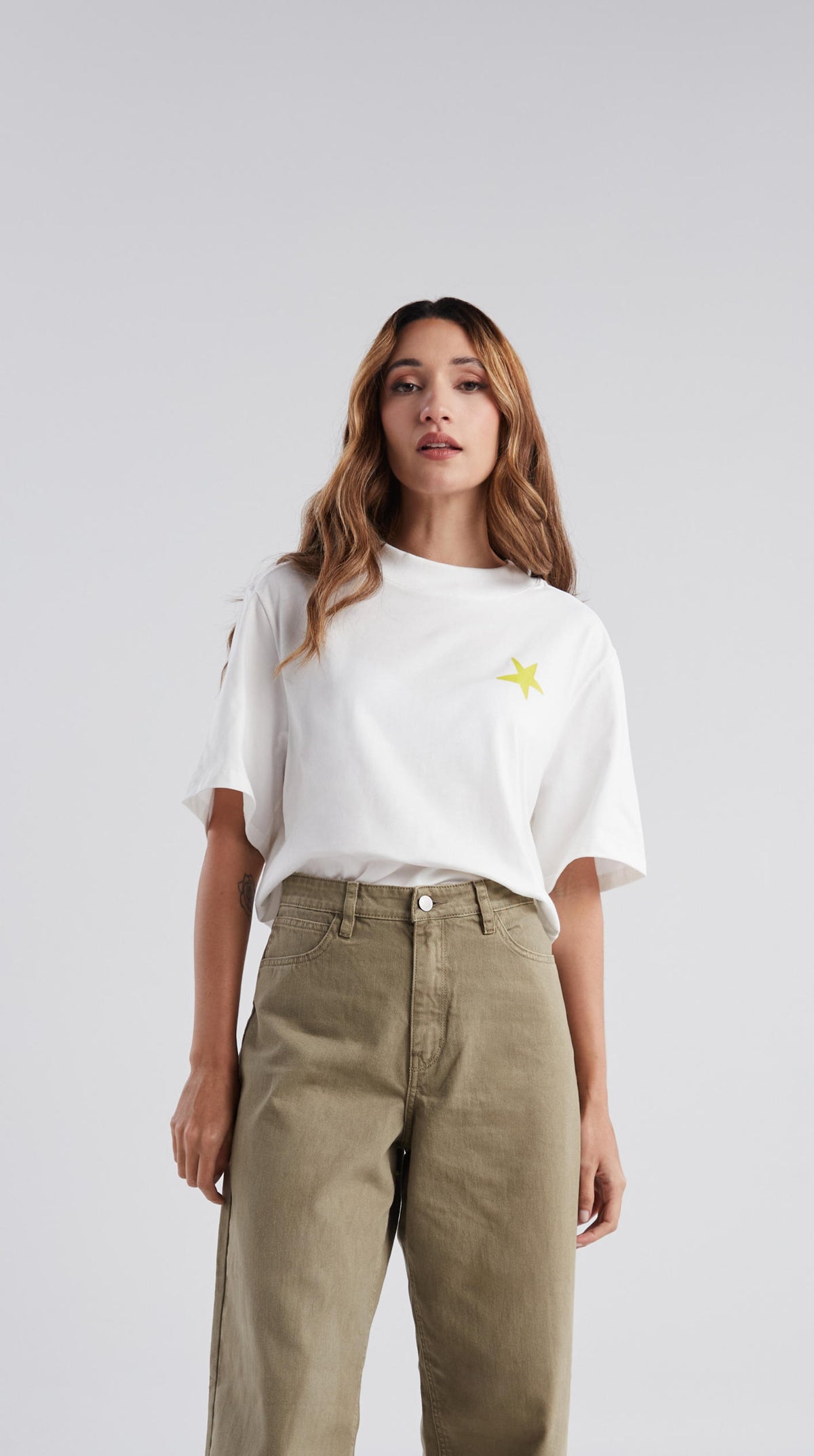 Jean Bolsillos corazones - Verde