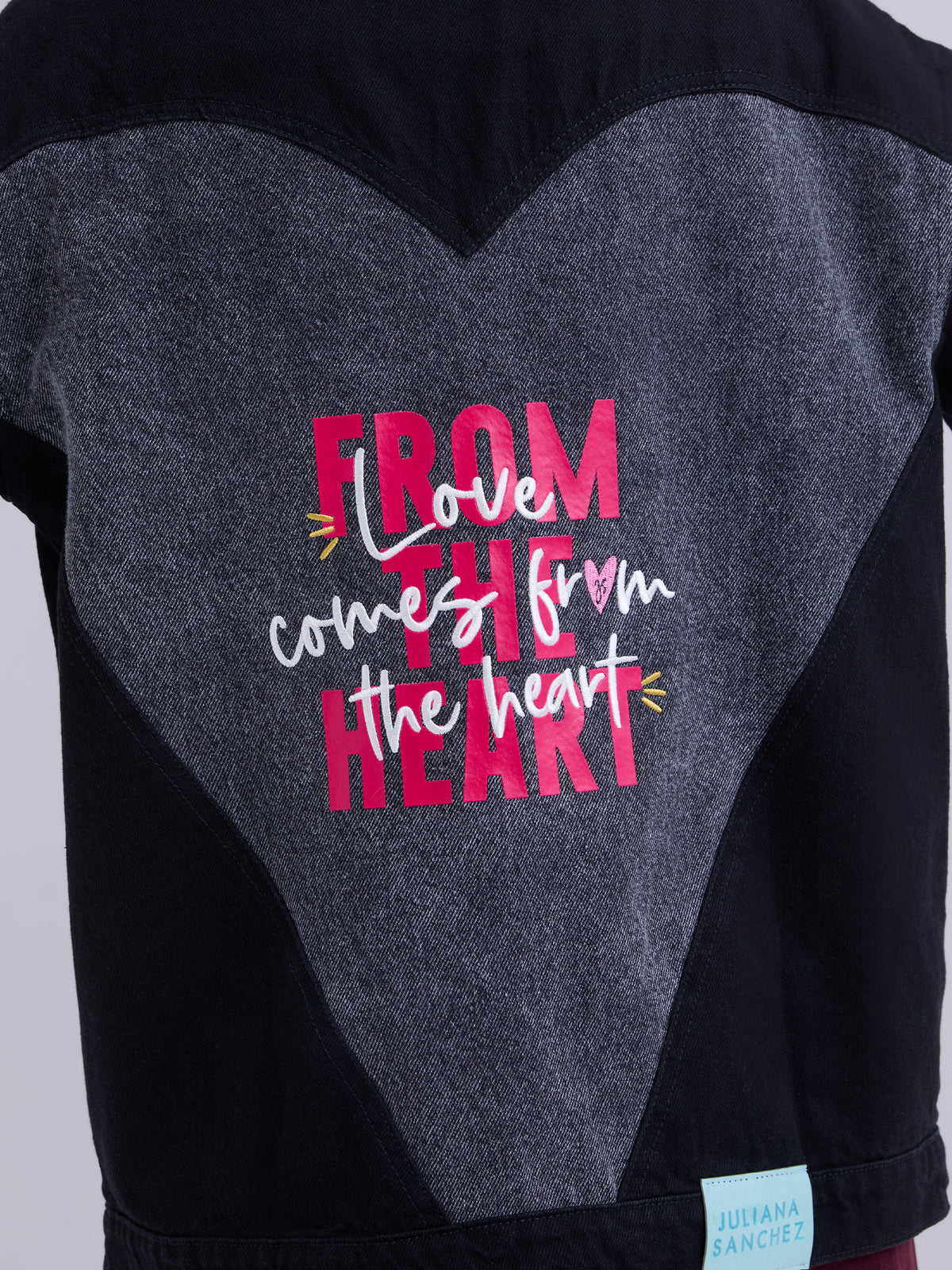 Chaqueta From the heart - Negro