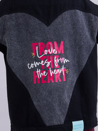 Chaqueta From the heart - Negro