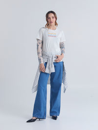 Camiseta Un mismo sueño - Marfil