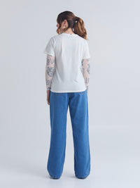 Camiseta Un mismo sueño - Marfil