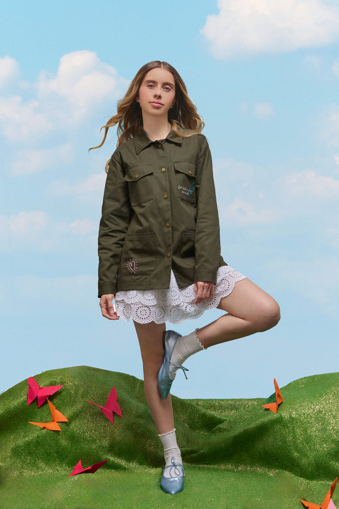 Chaqueta Empezar soñando - Verde