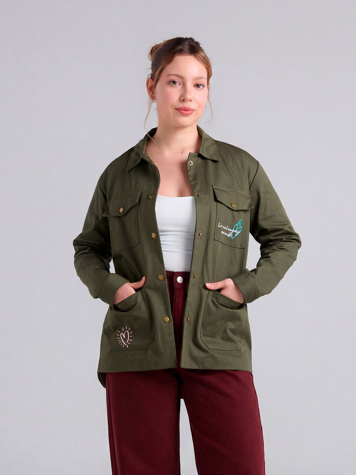 Chaqueta Empezar soñando - Verde