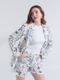 Set Lazos - Marfil Blazer & Short