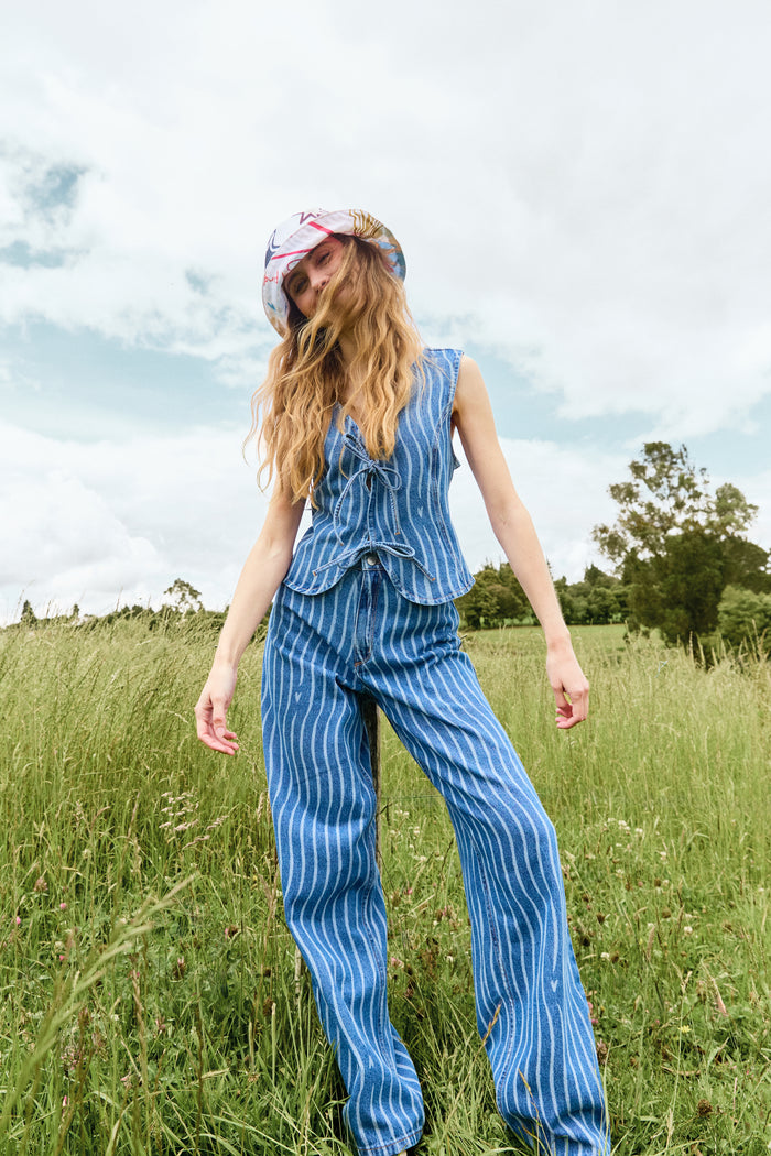Jean Waves - Azul