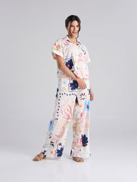 Pantalón Happy life - Marfil