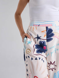 Pantalón Happy life - Marfil