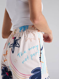 Pantalón Happy life - Marfil