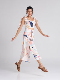 Falda Happy life - Marfil