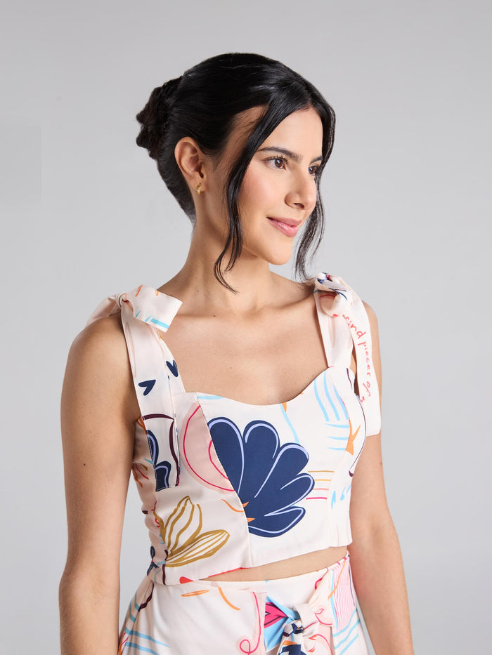 Top Happy life - Marfil