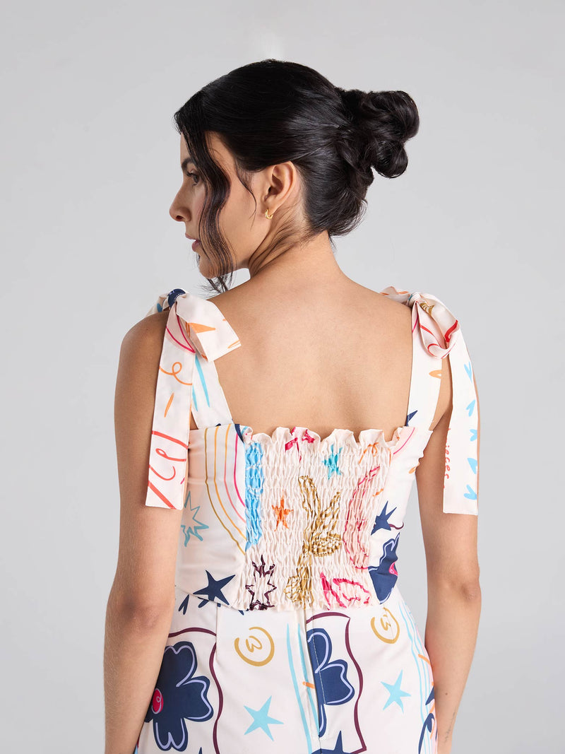 Top Happy life - Marfil