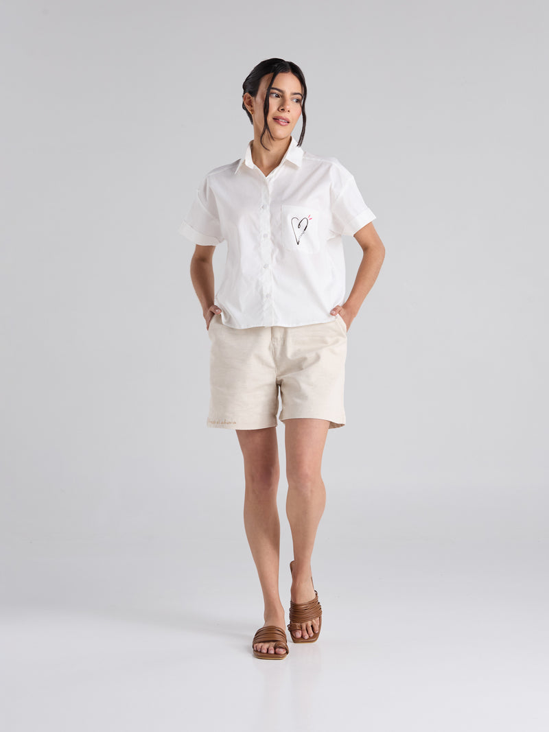 Camisa Intentarlo - Marfil