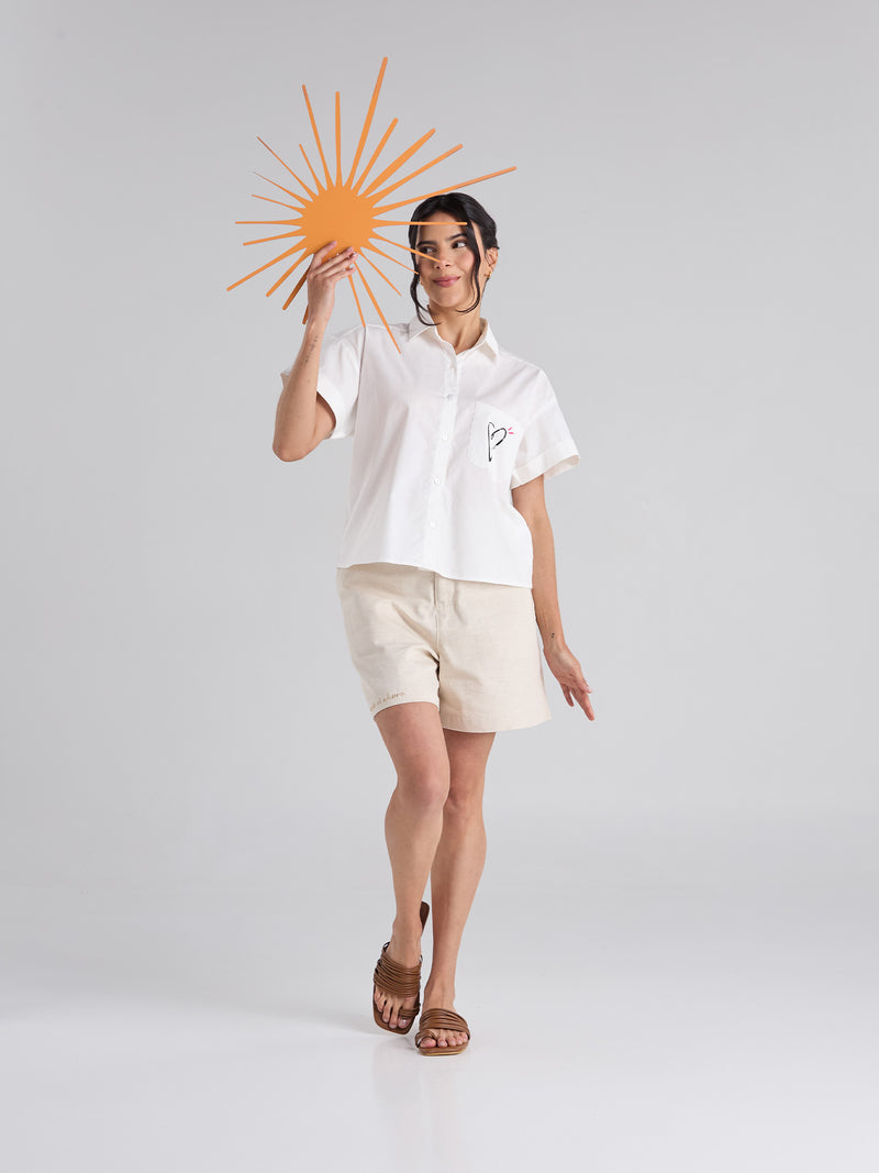 Camisa Intentarlo - Marfil